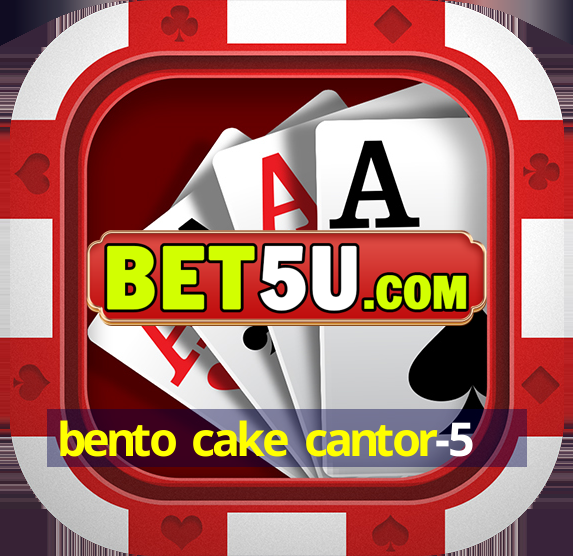 bento cake cantor